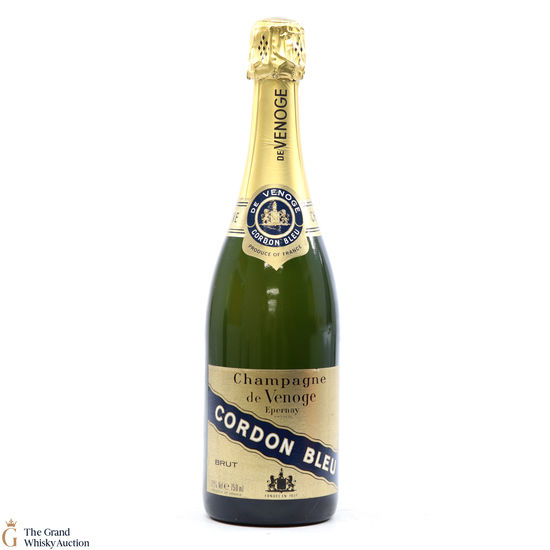 De Venoge - Cordon Bleu French Champagne