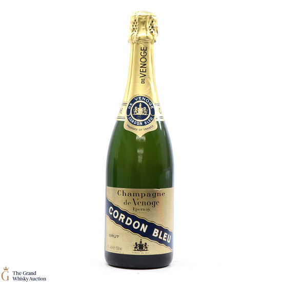De Venoge - Cordon Bleu French Champagne