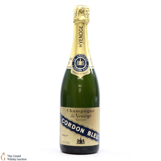 De Venoge - Cordon Bleu French Champagne
