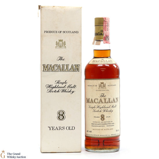 Macallan - 8 Year Old - Rinaldi Import 75cl