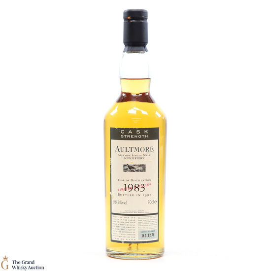 Aultmore - 1983 Flora and Fauna Cask Strength​