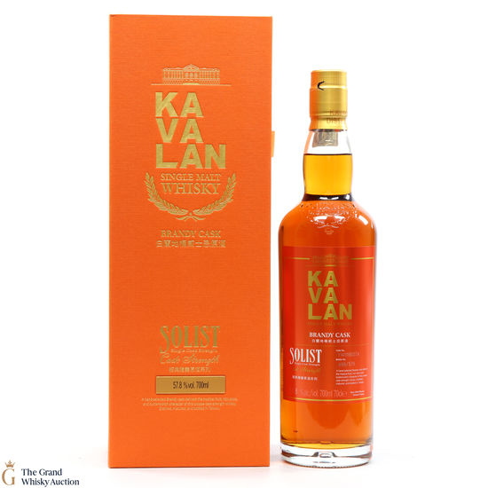 Kavalan - Solist Cask Strength - Brandy Cask 57.8%