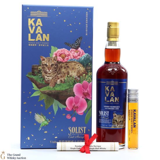 Kavalan - Solist Cask Strength - Vinho Barrique 54.8% (70cl +5cl)