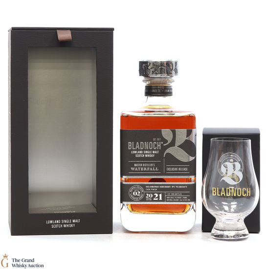 Bladnoch - Waterfall Collection 2021 Exclusive Release Batch #2 & Glass