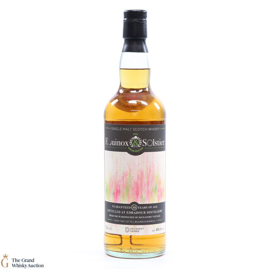 Edradour - 10 Year Old - Equinox & Solstice Spring 2021