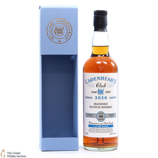 Cadenhead's - 40 Year Old Blend - Cadenhead's Club 2020