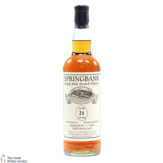 Springbank - 21 Year Old 1993 - Private Cask #1