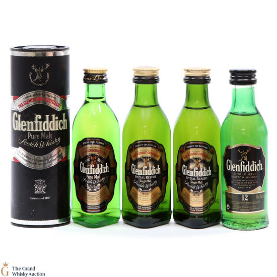 Glenfiddich - Assorted Minis (4 x 5cl)