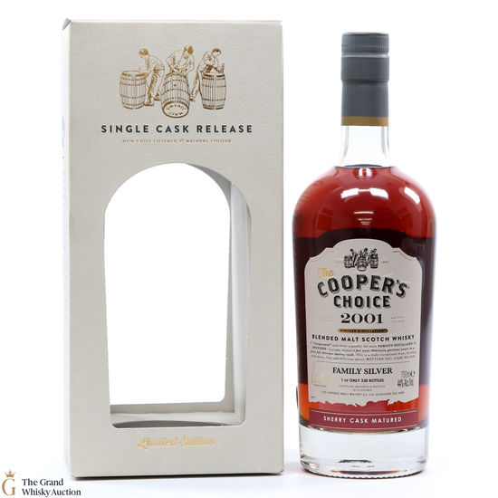 The Coopers Choice - 19 Year Old - 2001 Vintage Distilled - Family Silver