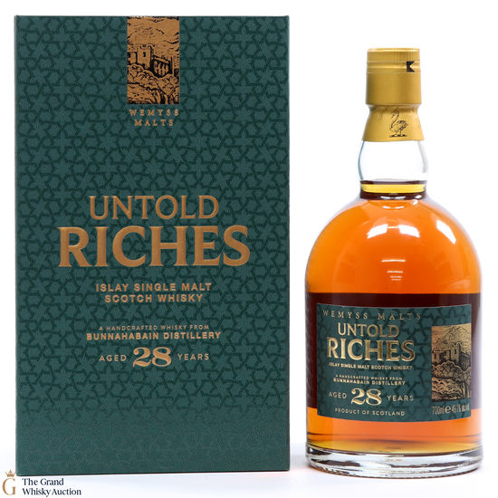 Bunnahabhain - 28 Year Old Wemyss Malts - Untold Riches