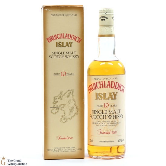 Bruichladdich - 10 Year Old (1980s)