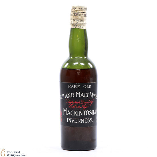 Mackintosh & Co - Rare Old Highland Malt 