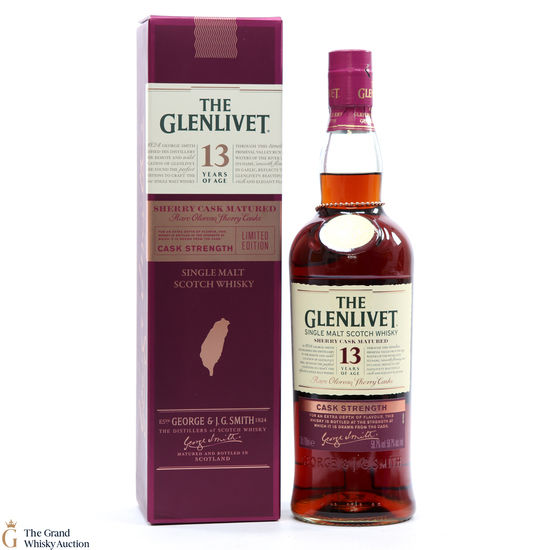 Glenlivet - 13 Year Old Oloroso Sherry Cask Matured - Cask Strength 58.7%