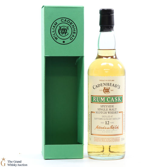 Dufftown-Glenlivet - 12 Year Old 2007 - Cadenhead's