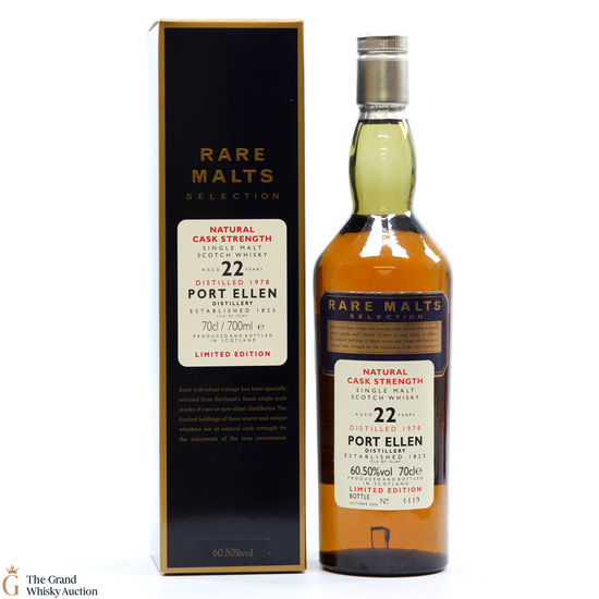 Port Ellen - 22 Year Old - 1978 Rare Malts (60.5%)