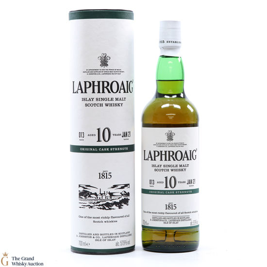 Laphroaig - 10 Year Old - Original Cask Strength Batch #013