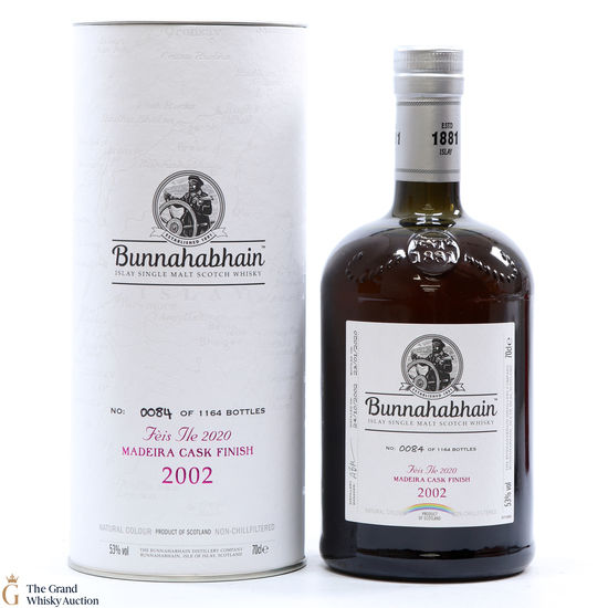 Bunnahabhain - 2002 - Maderia Finish - Fèis Ìle 2020