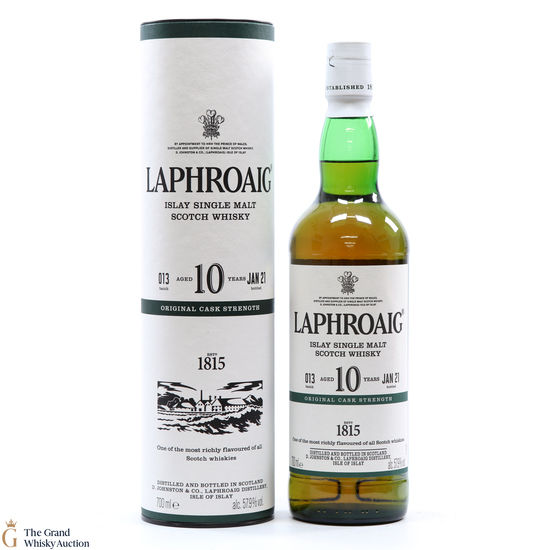 Laphroaig - 10 Year Old - Original Cask Strength Batch #013