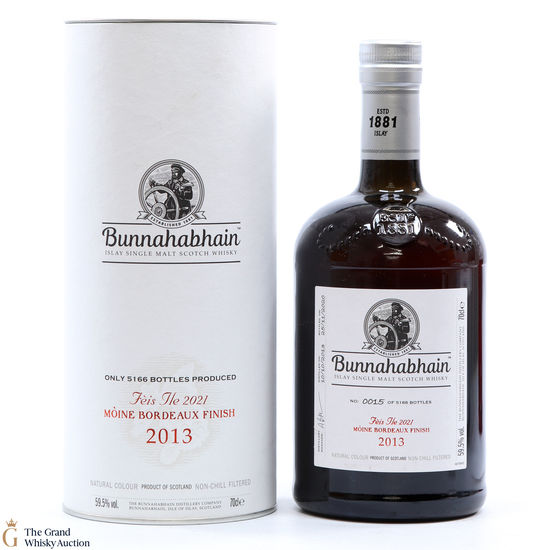 Bunnahabhain - Moine Bordeaux Finish 2013 - Feis Ile 2021