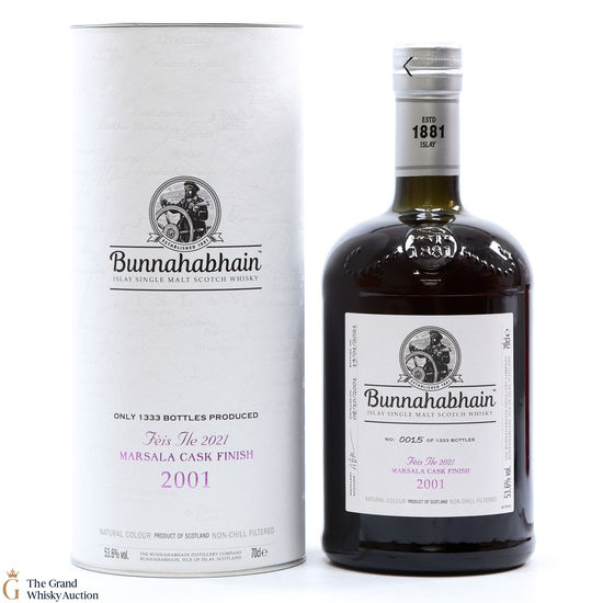 Bunnahabhain - Marsala Cask Finish 2001 - Feis Ile 2021
