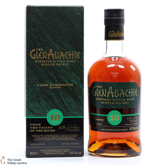 GlenAllachie - 10 Year Old - Cask Strength - Batch 3
