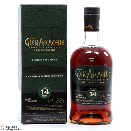 GlenAllachie - 14 Year Old - Oloroso Finish - UK Exclusive