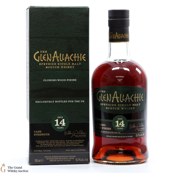 GlenAllachie - 14 Year Old - Oloroso Finish - UK Exclusive