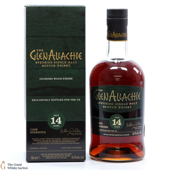 GlenAllachie - 14 Year Old - Oloroso Finish - UK Exclusive