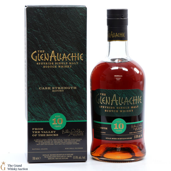 GlenAllachie - 10 Year Old - Cask Strength - Batch 6