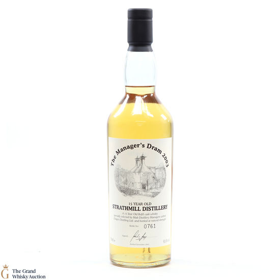Strathmill - 15 Year Old - The Manager's Dram