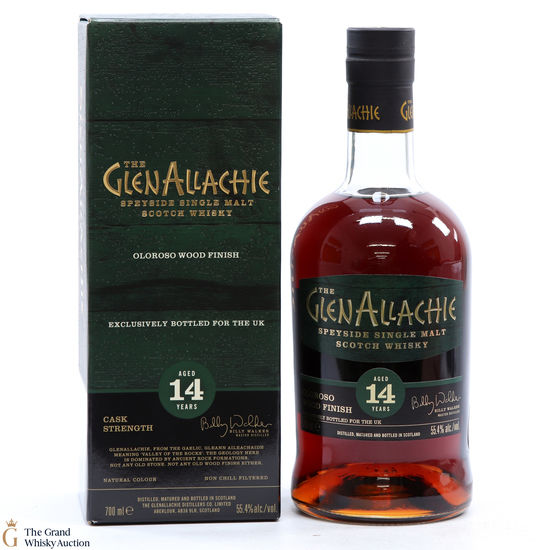 GlenAllachie - 14 Year Old - Oloroso Finish - UK Exclusive