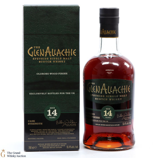 GlenAllachie - 14 Year Old - Oloroso Finish - UK Exclusive