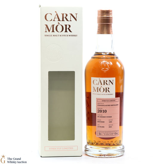 Craigellachie - 11 Year Old 2010 PX - Carn Mor