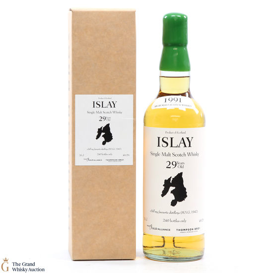 Islay - 29 Year Old 1991 - Thompson Bro's - Auld Alliance