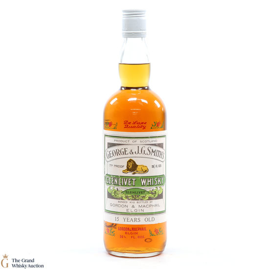 Glenlivet - 15 Year Old 1970's G&M