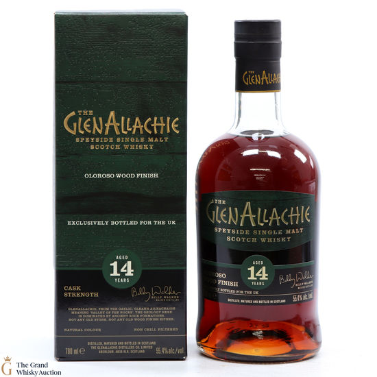 GlenAllachie - 14 Year Old - Oloroso Finish - UK Exclusive