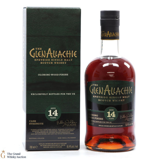 GlenAllachie - 14 Year Old - Oloroso Finish - UK Exclusive