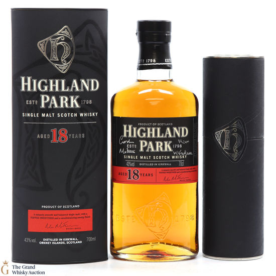 Highland Park - 18 Year Old Signed Edition & Scroll