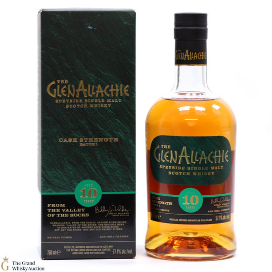 GlenAllachie - 10 Year Old - Cask Strength - Batch 1