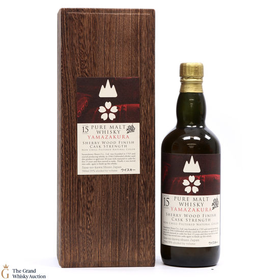 Yamazakura - 15 Year Old Pure Malt Sherry Wood Finish Cask Strength