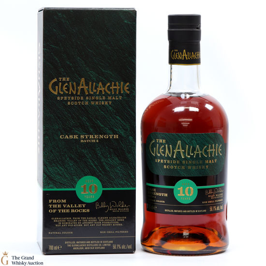 GlenAllachie - 10 Year Old - Cask Strength - Batch 4