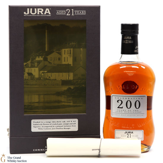 Jura - 21 Year Old - 200th Anniversary