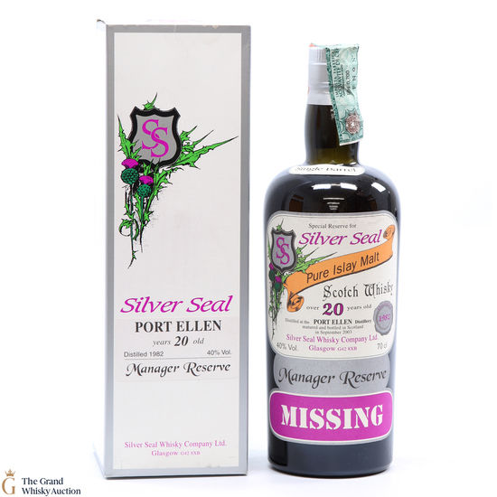 Port Ellen - 20 Year Old 1982 - Silver Seal 2003
