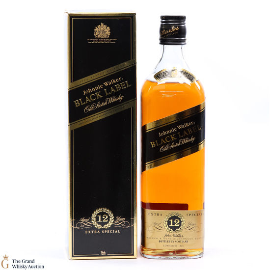 Johnnie Walker - 12 Year Old - Black Label (75cl) 