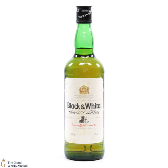 Black & White - Blended Whisky (1980s)
