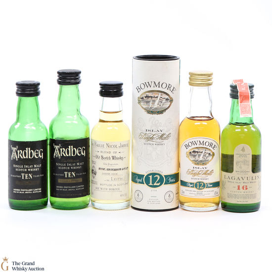 5 x Assorted Islay Miniatures