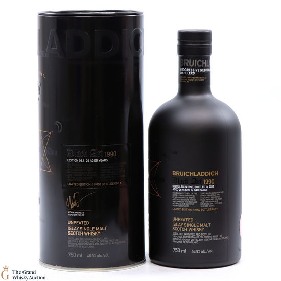 Bruichladdich - 26 Year Old 1990 Black Art Edition 6.1
