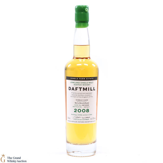 Daftmill - 2008 Single Cask #067 - Berry Bros & Rudd