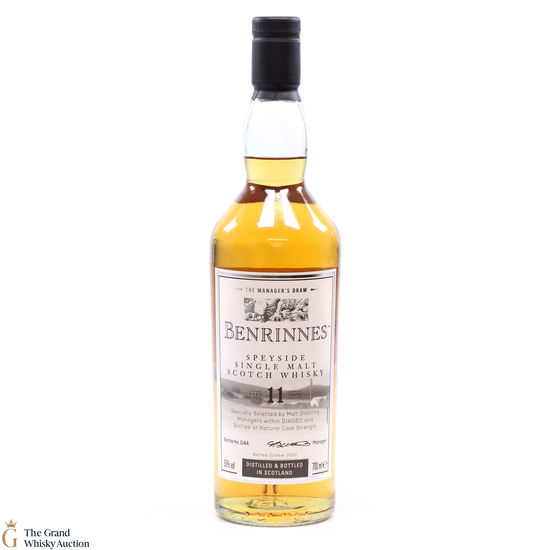 Benrinnes - 11 Year Old - The Manager's Dram 2020