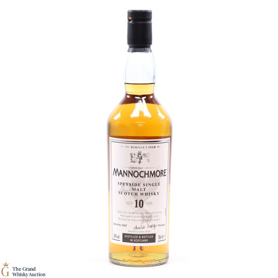 Mannochmore - 10 Year Old - 2018 Manager's Dram 